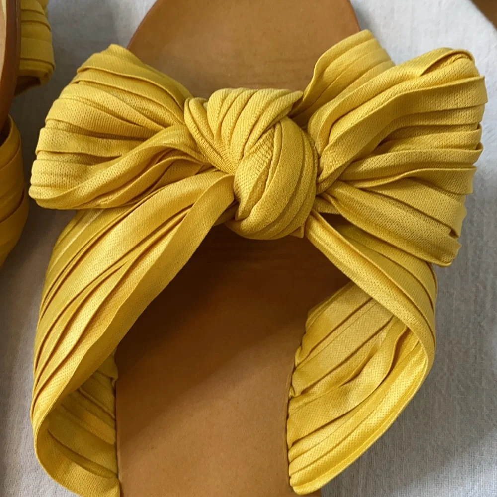 BAMBOO SANDALS!   Sz 8 1/2 - Picture 6 of 7